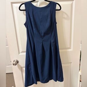 AGB Classic Navy Midi Dress
